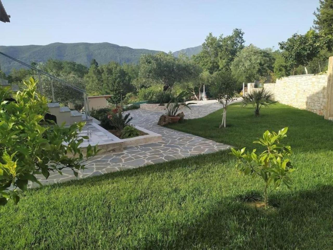 Petra House Áno Korakiána Exterior foto