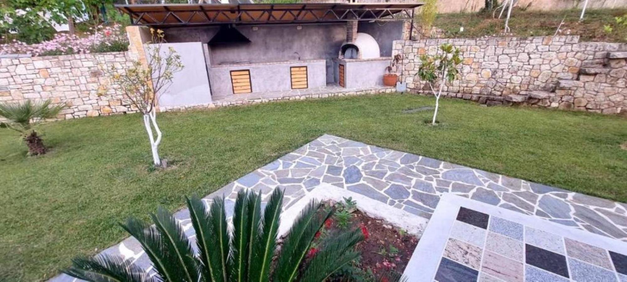 Petra House Áno Korakiána Exterior foto